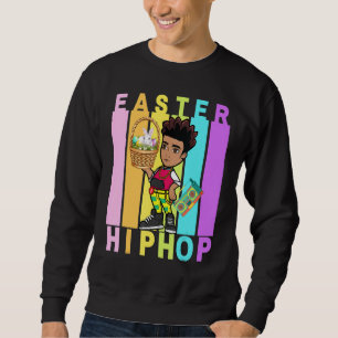 Easter Hip Hop Dance Love Dab Holiday Funny Kids B Sweatshirt