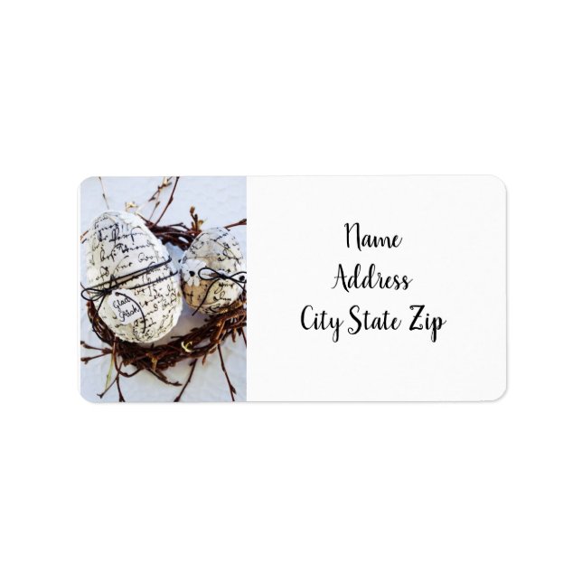 **EASTER HOLIDAY** ADORABLE ADDRESS LABELS (Front)