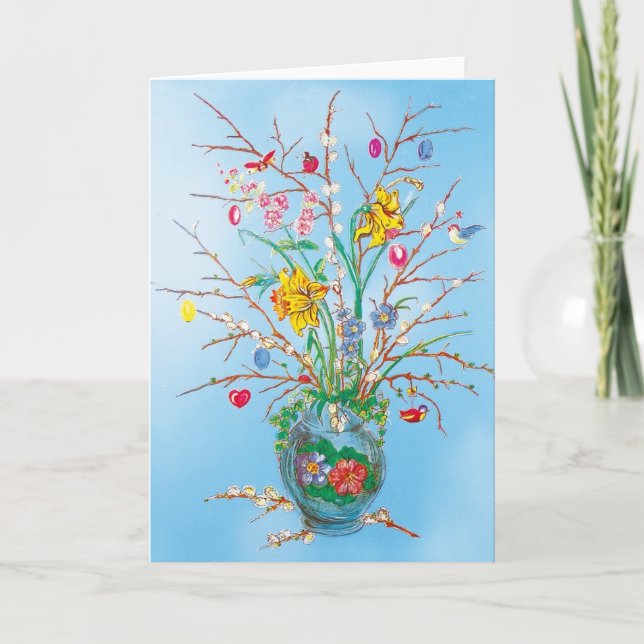 Easter - holiday card (Front)