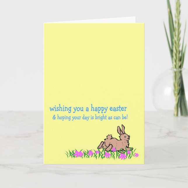 Easter Holiday Card (Front)
