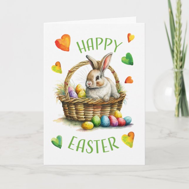 Easter Holiday Greeting Card (Front)