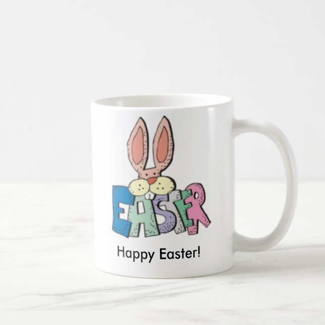 Easter-Holiday, Happy Easter! Coffee Mug (Right)