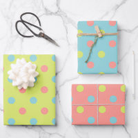 Easter Holiday Polka Dot Pattern Collection