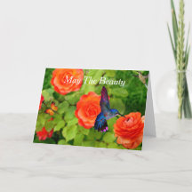 Easter Hummingbird Beauty