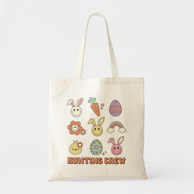 Easter Hunting Crew Tote Bag (Front)
