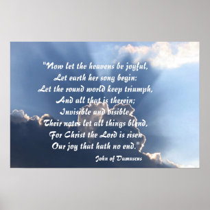 Easter inspirational poster
