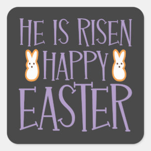 Easter is Coming - Events Square Sticker
