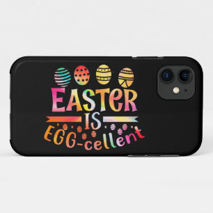 EASTER IS EGGCELLENT easter egg gift idea iPhone 11 Case