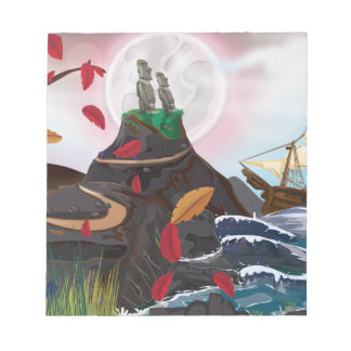 Easter Island Adventure Notepad