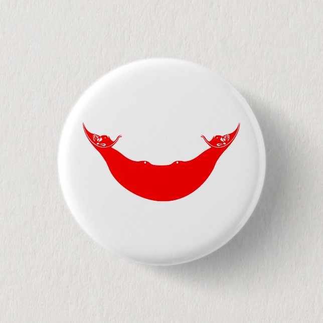 Easter Island Flag 1 Inch Round Button (Front)