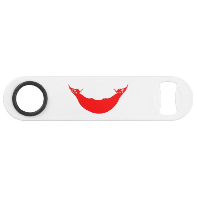 Easter Island Flag Bar Key (Back Horizontal)