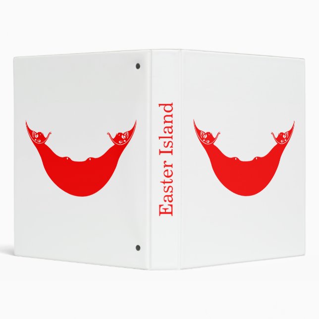 Easter Island Flag Binder (Background)