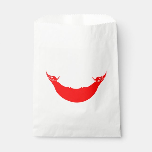 Easter Island Flag Favour Bag (Front)