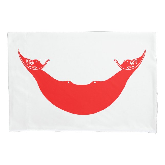 Easter Island Flag Pillowcase (Front)