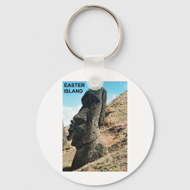 Easter Island Keychain (Front)