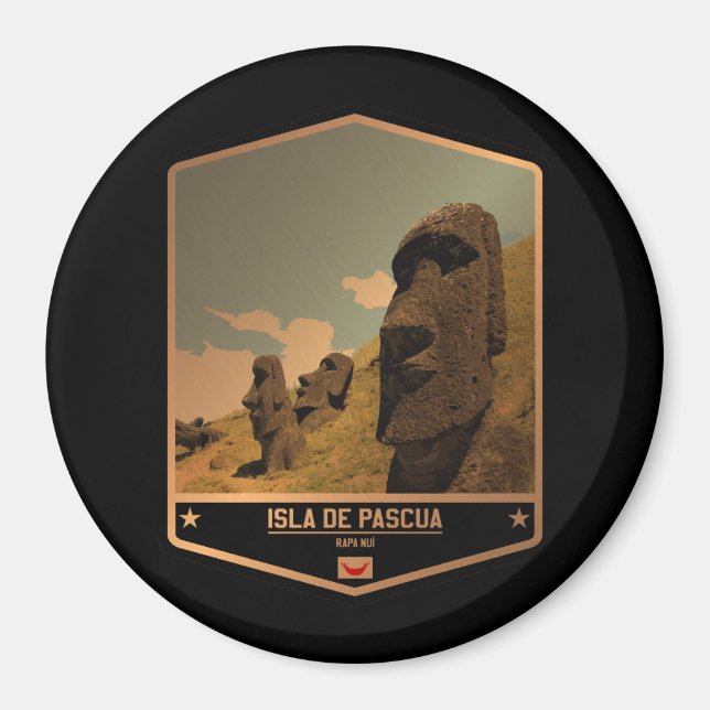Easter Island Magnet (Front)