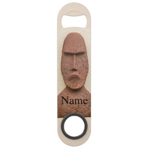 Easter Island Moai Head Thunder_Cove Bar Key