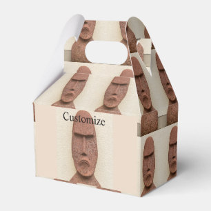 Easter Island Moai Head Thunder_Cove  Favor Box