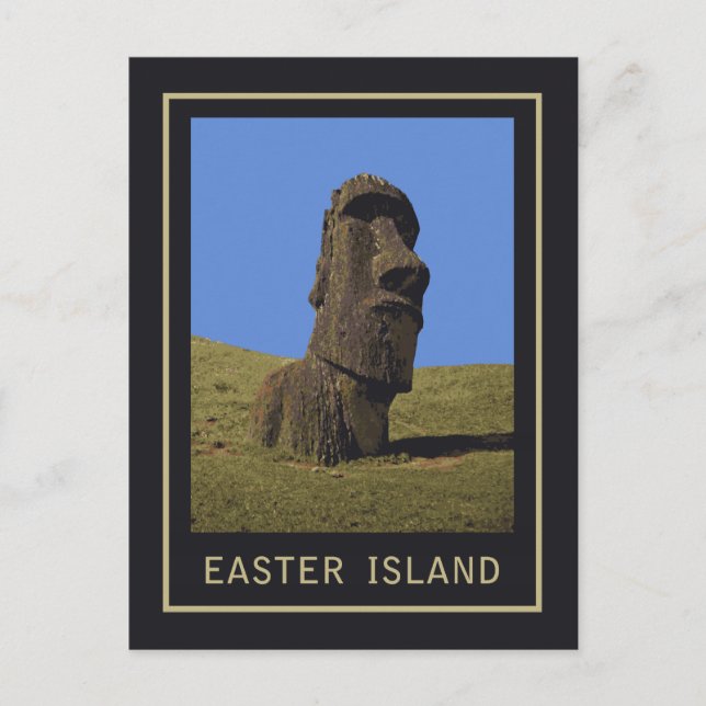 Easter Island Moai Postcard (Front)