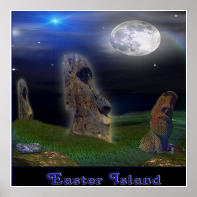 Easter Island poster (Front)