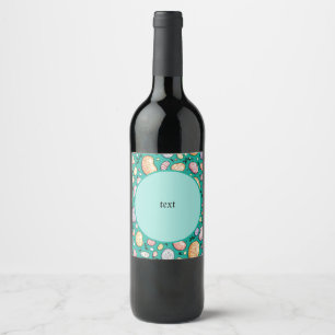 Easter Jelly Bean Wine Label