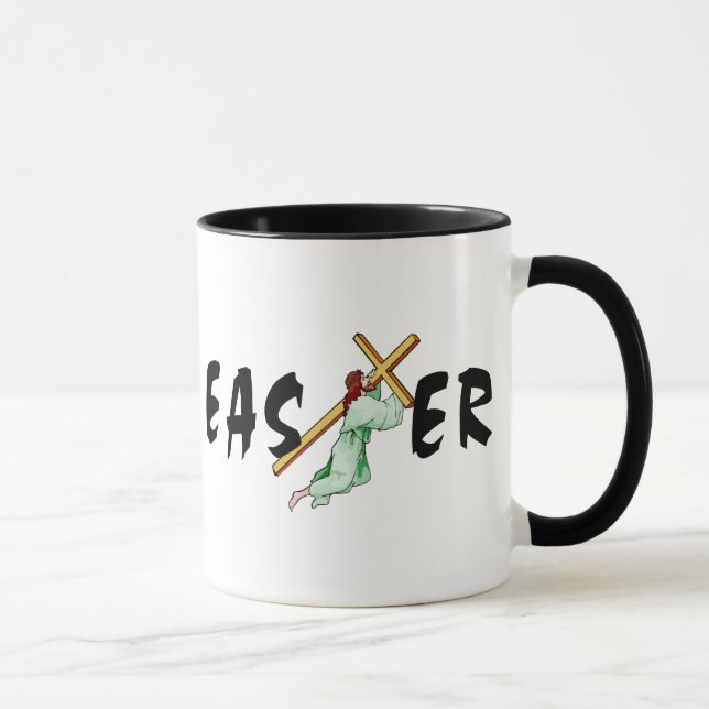 Easter Jesus Cross Mug (Right)