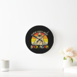 Easter Jesus Guess Whos Back Religious Christian Round Clock<br><div class="desc">Easter Jesus Guess Whos Back Religious Christian</div>
