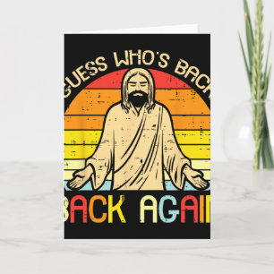 Easter Jesus Guess Whos Ck Religious Christian Wom Card