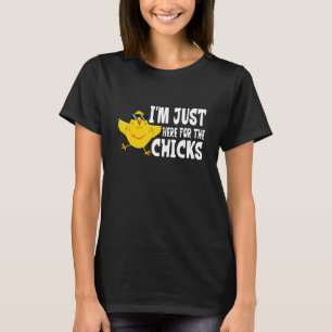 Easter Kids Im Just Here For The Chicks Cute Boys T-Shirt