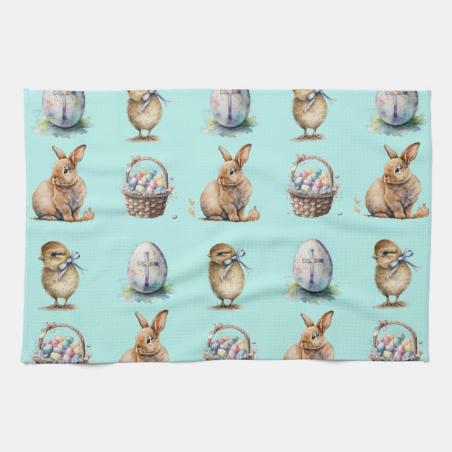 Easter Kitchen Towel (Horizontal)
