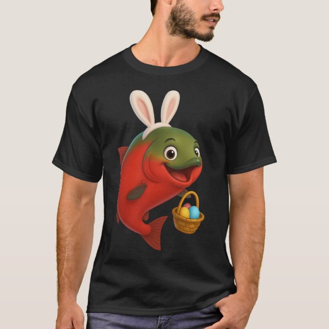 Easter Kokanee Salmon T-Shirt (Front)