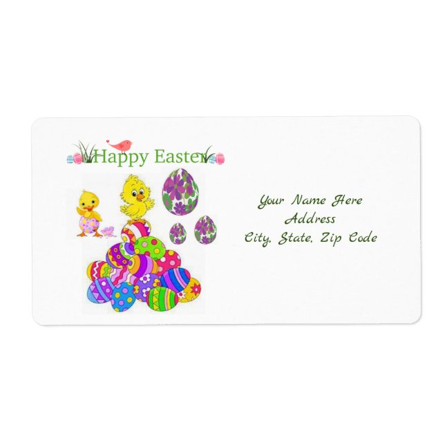 Easter Labels (Front)