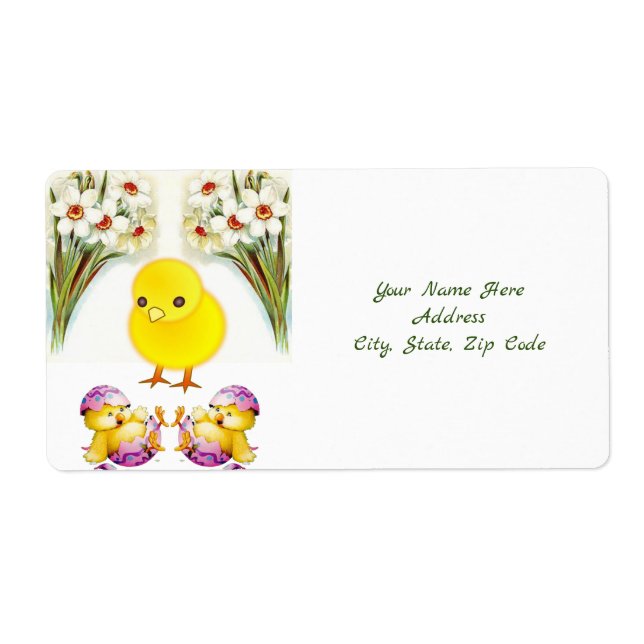 Easter Labels (Front)