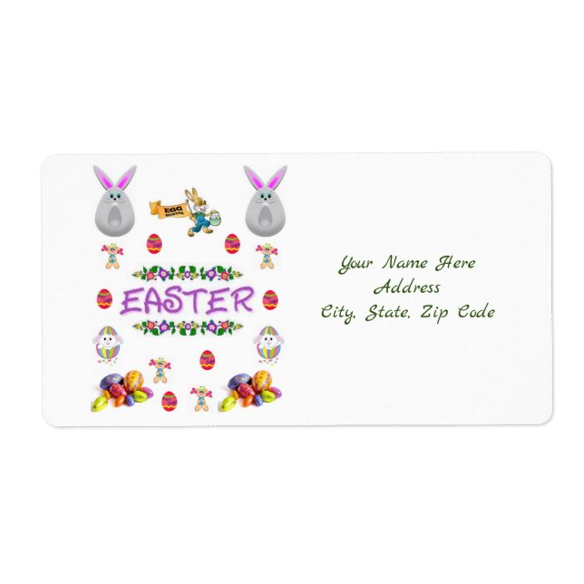 Easter Labels (Front)