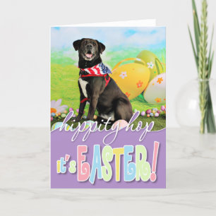 Easter - Labrador - Dakota Holiday Card