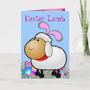 Easter Lamb Holiday Card