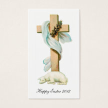 Easter Lamb Prayer Cards