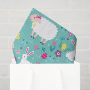 Easter Lambs Tissue Paper
