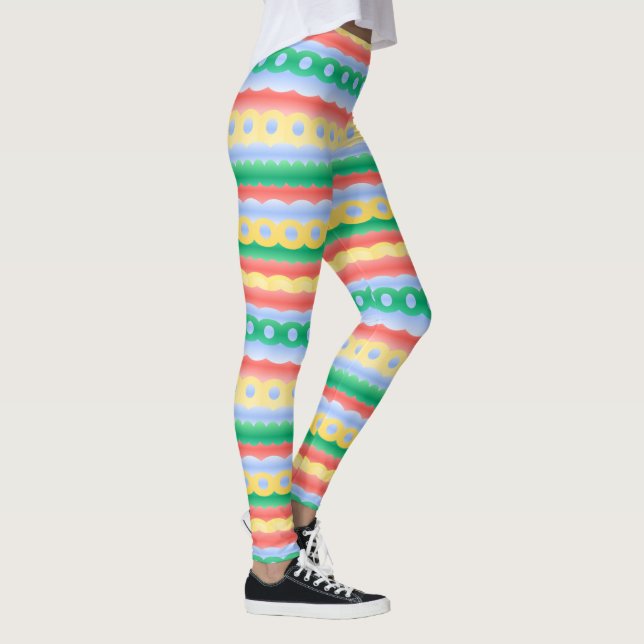 Easter Leggings Easter Egg Legging Pants Customize (Right)