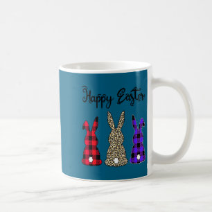 Easter leopard bunny rabbit palm sunday girls wome coffee mug