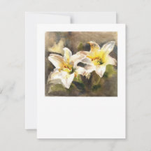 Easter Lilies I