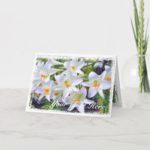 Easter lily [Greeting Card] カード Card