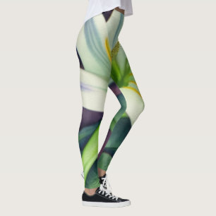 Easter Lily Leggings