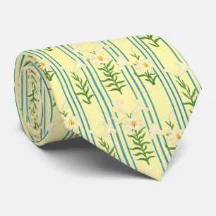 Easter Lily Neck Tie