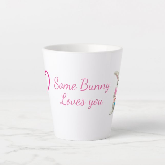 Easter love latte cup (Front)