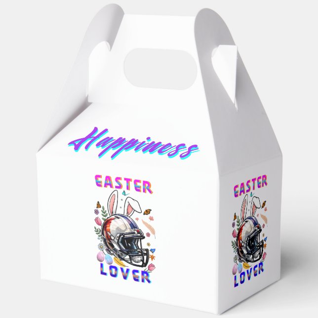 Easter Lover Favor Box (Back)
