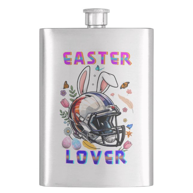 Easter Lover Hip Flask (Front)