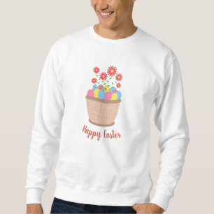 Easter male moletom (Happy Easter) Sweatshirt