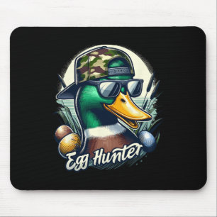 Easter Mallard Duck The Hunt Is On Easter Camo Duc Mouse Pad