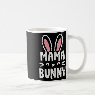 Easter Mama Bunny Ears Cute Family Matching Mom Mo Coffee Mug